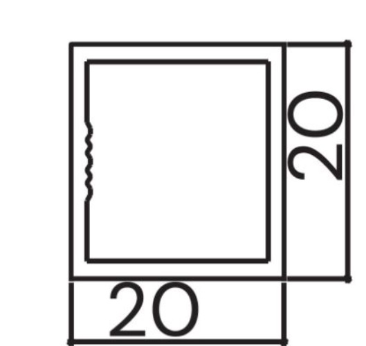 מרובע 20x20